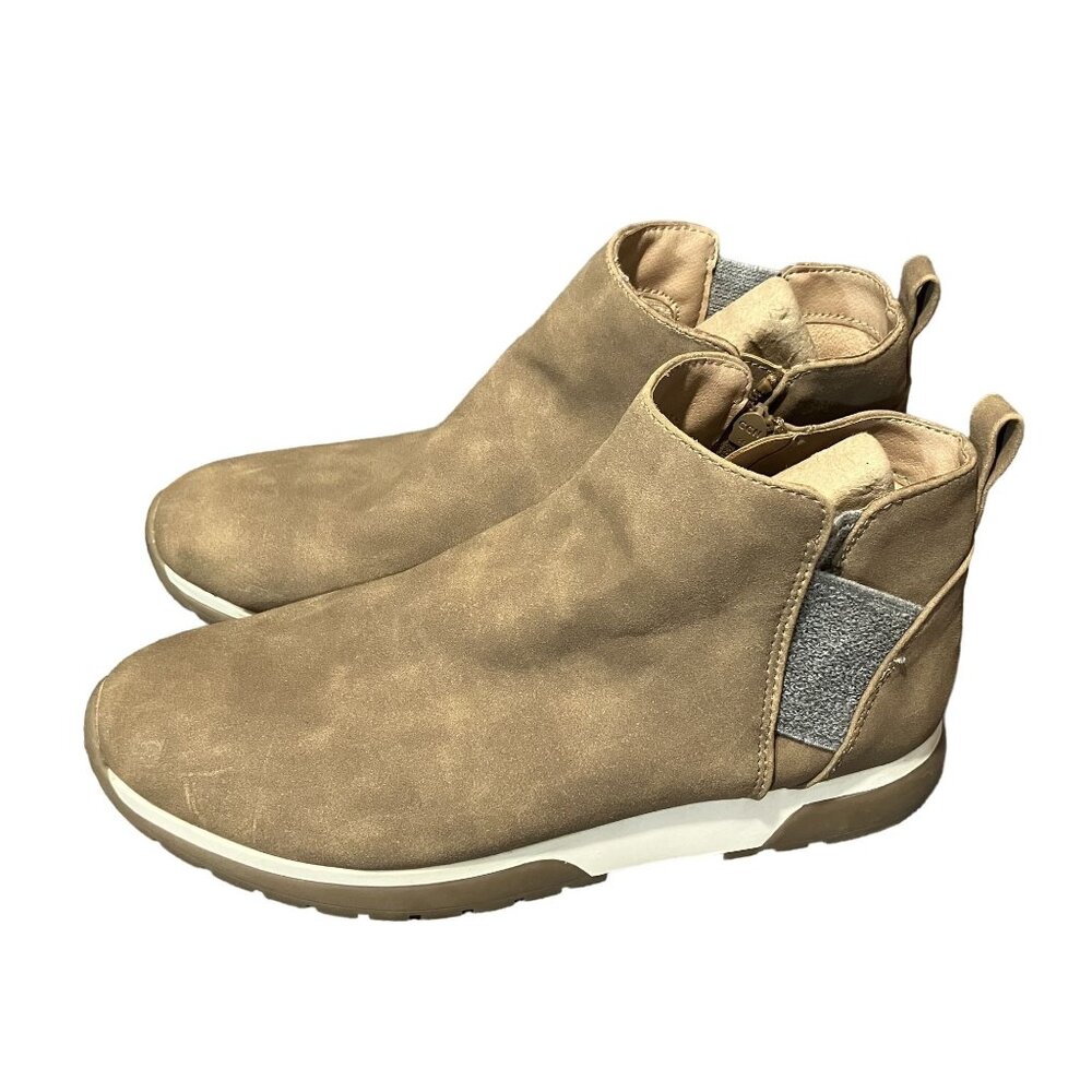 Life Stride Soft System Women's Casual Slip-On Ankle Boots Size 9M